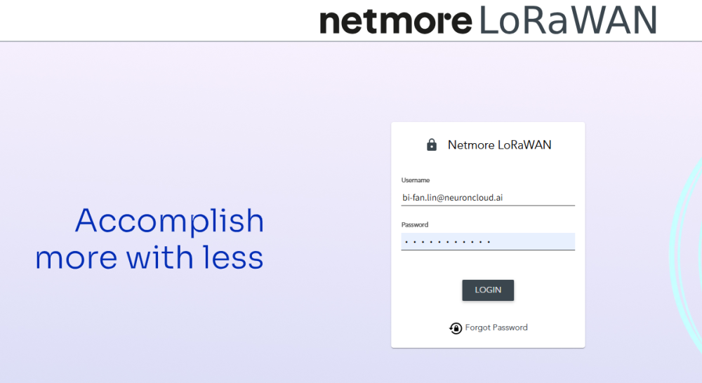 Netmore login